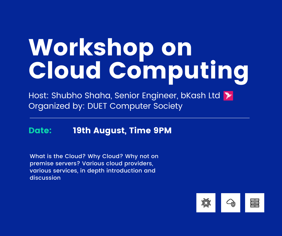 Workhsop on Cloud Computing